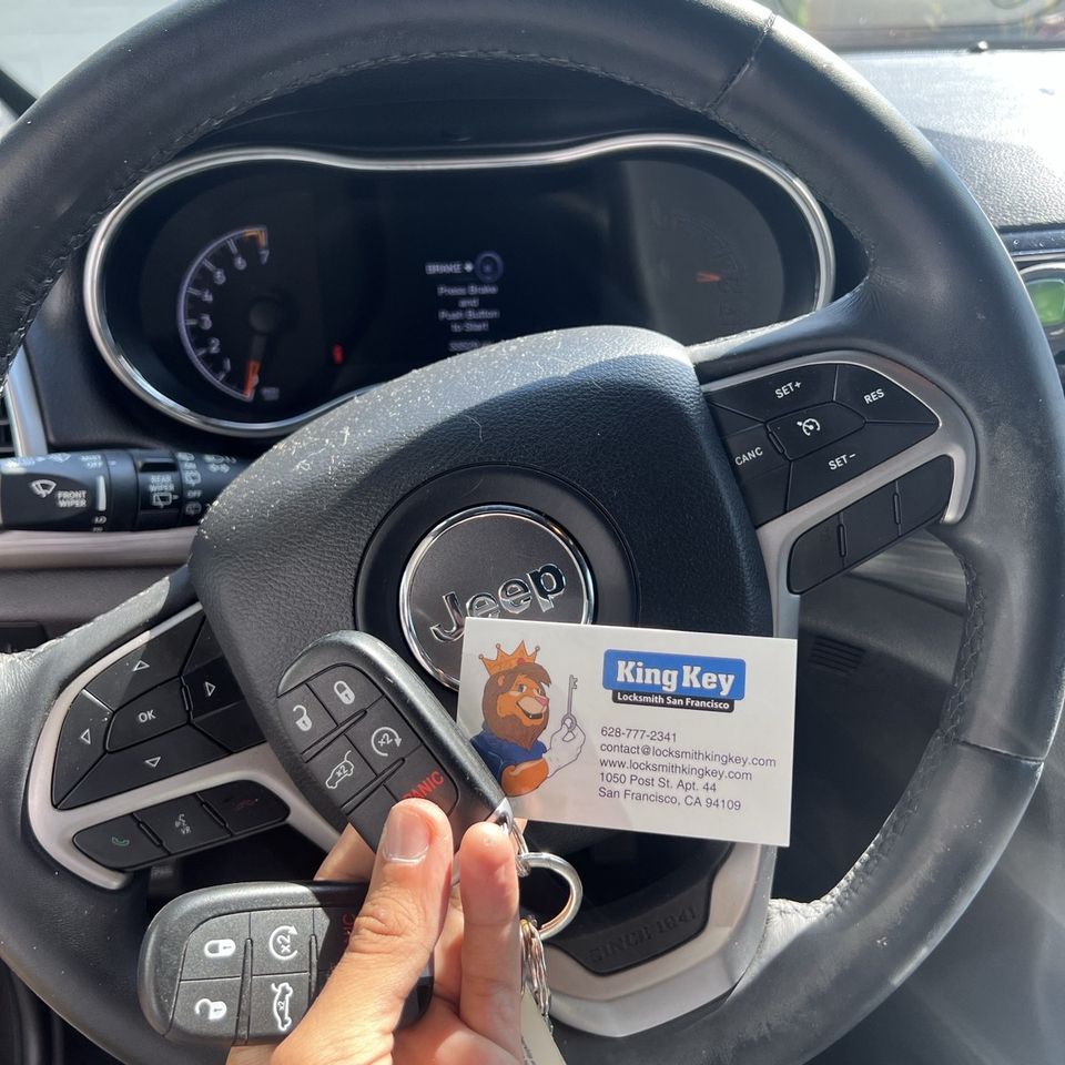Jeep remote key